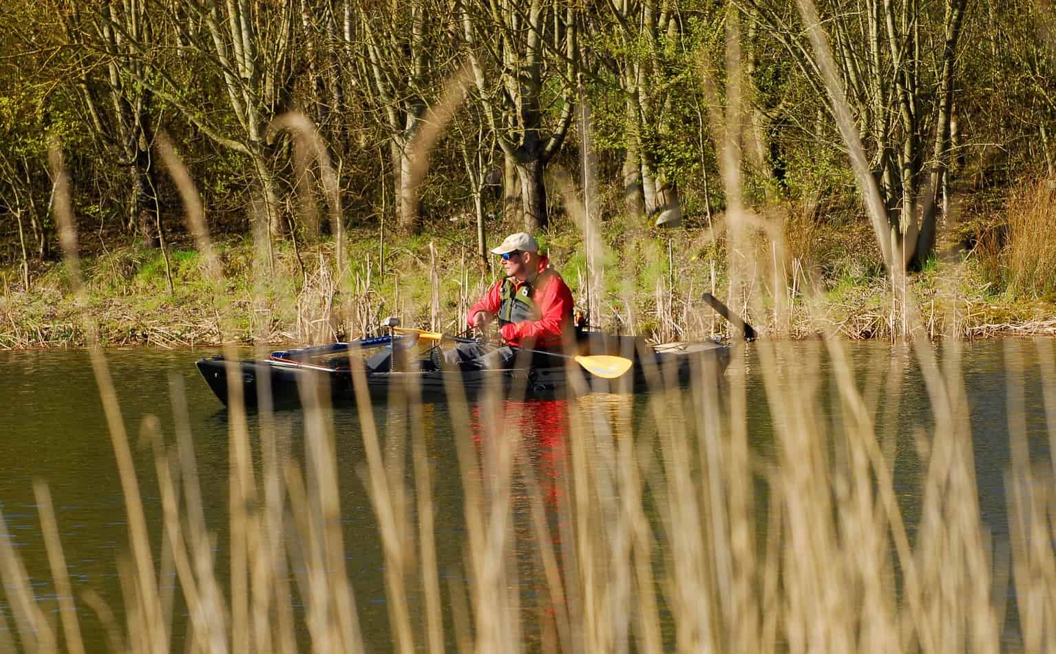 Pêche en kayak d'eau douce