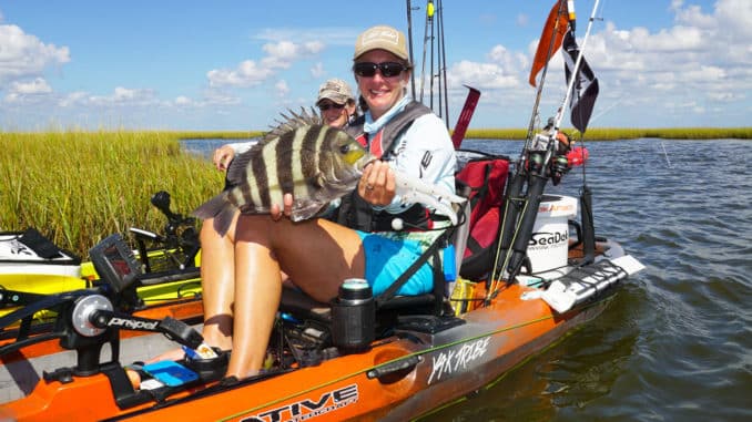 Pêche en kayak