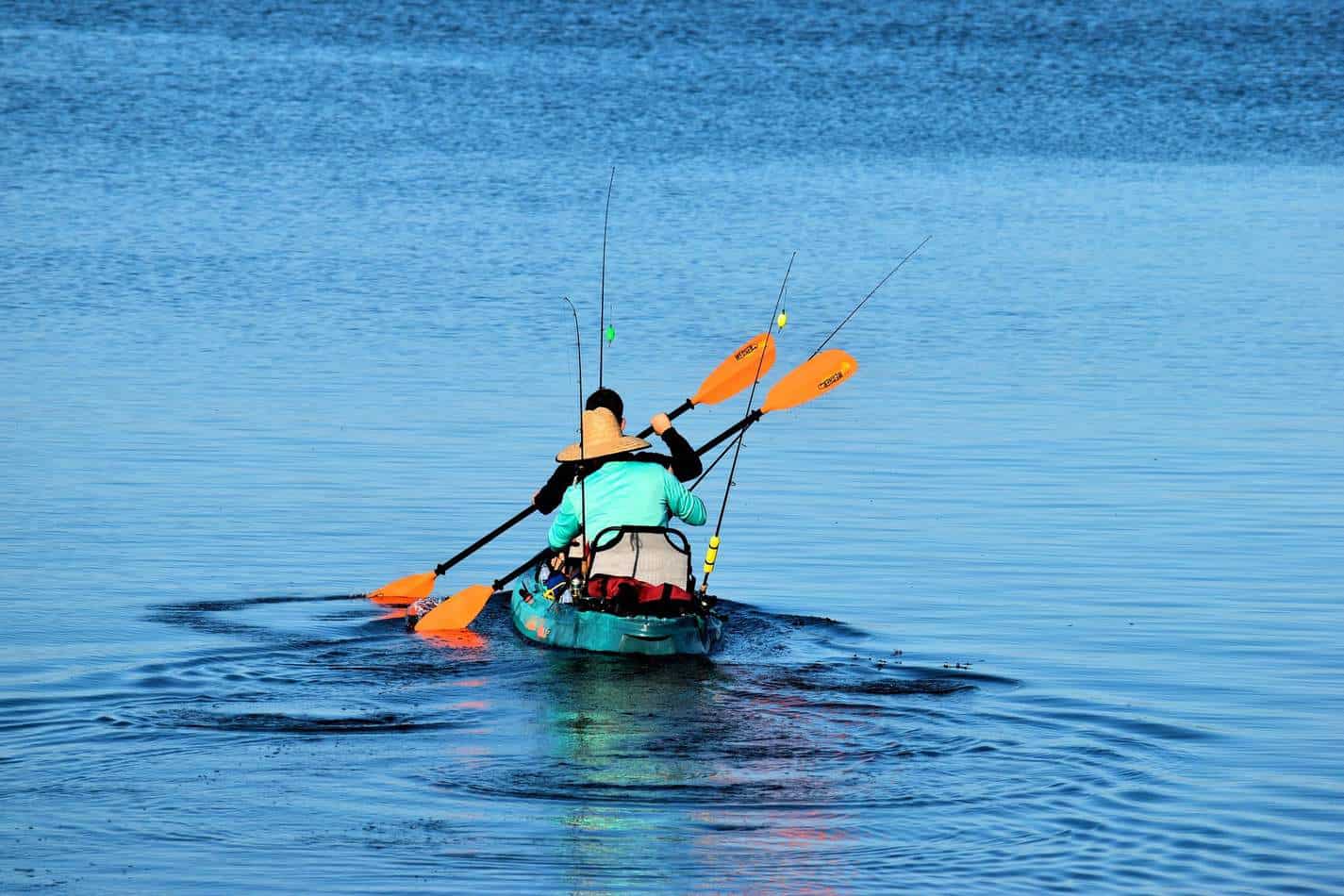 Canne télescopique pour kayak