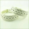 Collier clouté en cuir - 5cm de large - réglable - pour chiens – Image 2