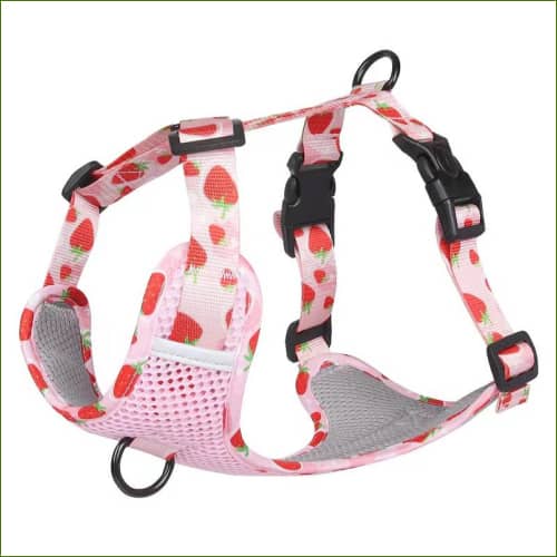 Harnais en nylon pour chien PET ARTIST, avec sa laisse assortie, design et coloré – Image 3