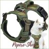 Harnais rembourré pour le confort du chien - motif camouflage
