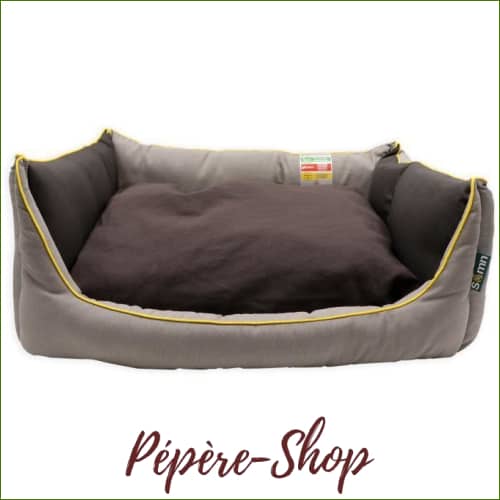 Panier chien anti-odeur matelassé, avec bords surélevés Panier chien anti-odeur matelassé, avec bords surélevés