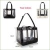 Sac bandoulière pour petit chien ou chat coloré et cosy – Image 4