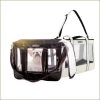 Sac bandoulière pour petit chien ou chat coloré et cosy – Image 3